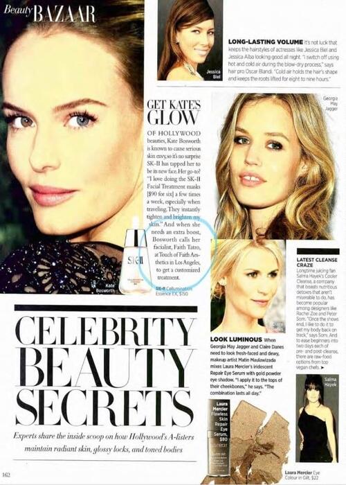 As seen in Harper Bazaar Magazine February 2013